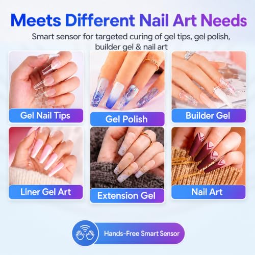 Beetles Mini UV LED Nail Lamp for Gel Polish - Portable 5W Flash Curing Light