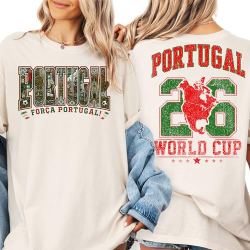 Portugal 2026 World Cup Soccer Fan T-Shirt