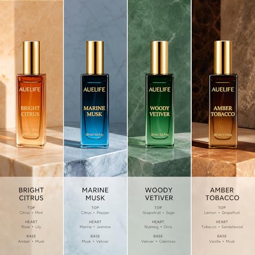 Men's Perfume Gift Set 4x30mL - 4 Cologne Scents