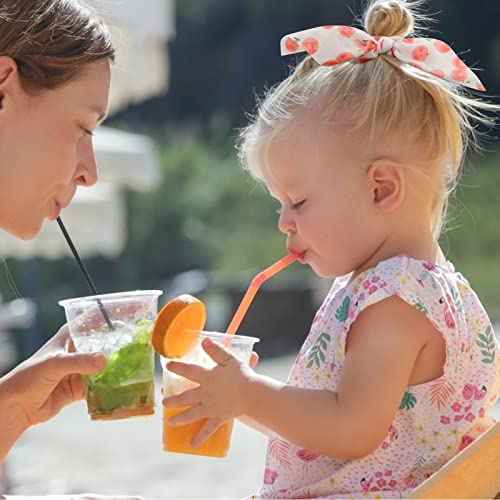 20 Pack Scrunchies for Thick Hair: Cute Ribbon Hair Ties with Fruit Bows for Girls and Women, Ponytail Holders Hair Accessories