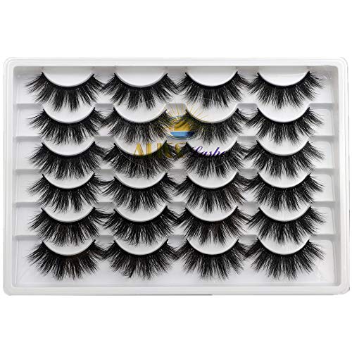 ALICE Fluffy Volume 20MM Faux Mink Eyelashes - 12 Pairs
