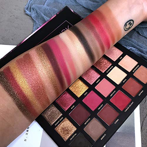 UCANBE 18 Color Eyeshadow Palette + Gel Eyeliner Makeup Set