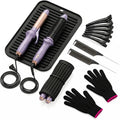 Heat Resistant Gloves Kit - 12Pc Hair Styling Tool Set