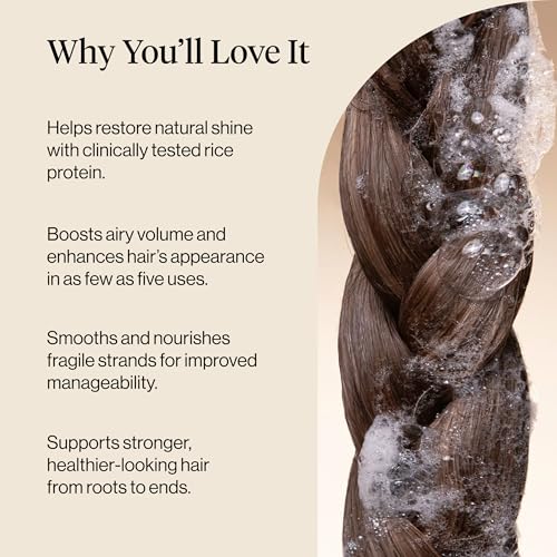MONDAY HAIRCARE Repair Shampoo and Conditioner Set 12oz for Dry to Damaged Hair + Hair Gummies for Thicker and Stronger Hair (60 count) Strawberry Flavored