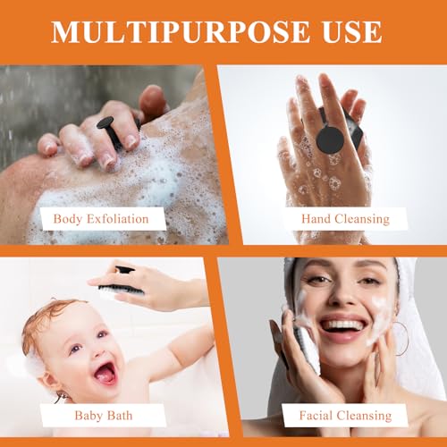 Silicone Face Scrubber Brush - Gentle Exfoliator for All Skin Types