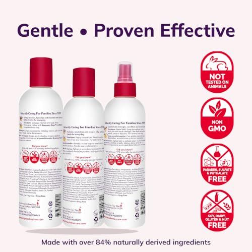 Fairy Tales Rosemary Repel Royal Trio: Lice Shampoo, Conditioner & Spray for Kids