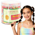 1000 Pcs Mini Hair Rubber Bands - Soft Elastic Ties for Kids & Adults