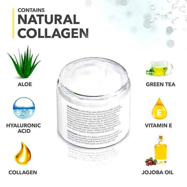 Aqua'B Collagen and Retinol, Hydrating Face Cream