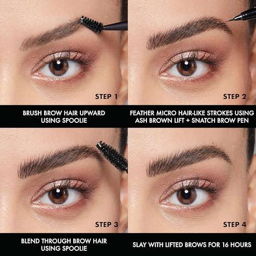 NYX Eyebrow Tint Pen - Lift & Snatch, Brunette, Micro Brush
