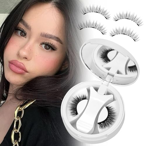 Magnetic Eyelashes with Applicator - Natural Reusable Lashes