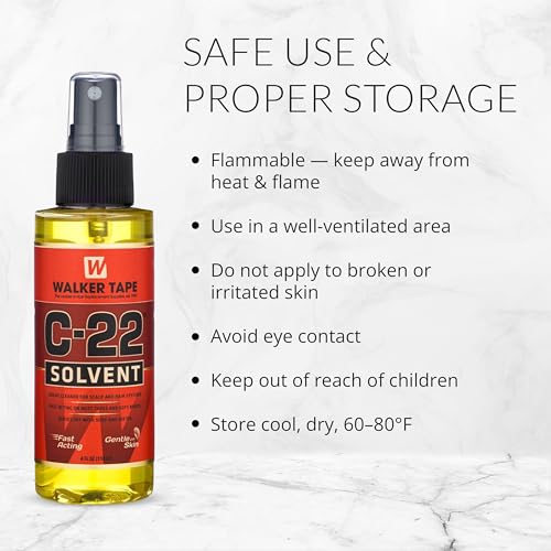 Walker Tape C-22 Solvent Spray 4 oz - Adhesive Remover