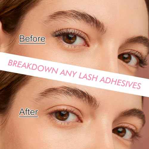 Cream Lash Remover for Eyelash Extensions Dissolves Powerful for Lashes Glue Remover Low Irritation for Sensitive Skin 10g