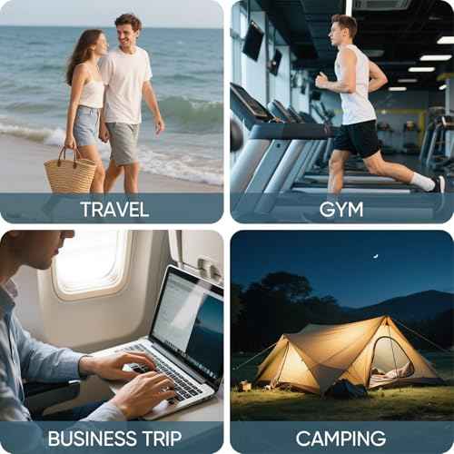 4 PACK Travel Shampoo Bottle, Empty Plastic Squeeze Bottles 6.8oz with Flip Cap, Lotion Container for Toiletries Travel Size Shampoo and Conditioner