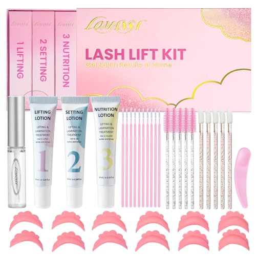 Lash Lift Kit At-Home | Open-Eye DIY Eyelash Perm with Silicone Pads