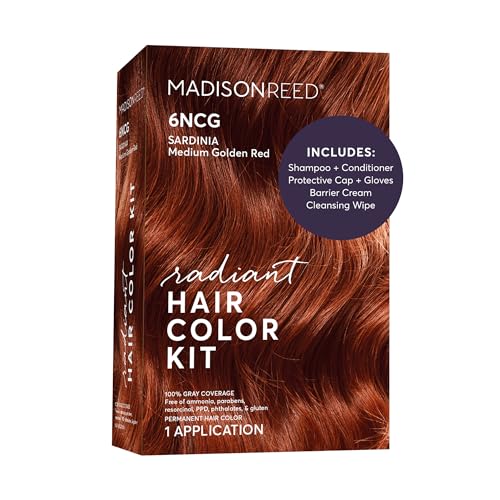 Madison Reed Radiant Hair Color Kit - 6NCG Medium Golden Red