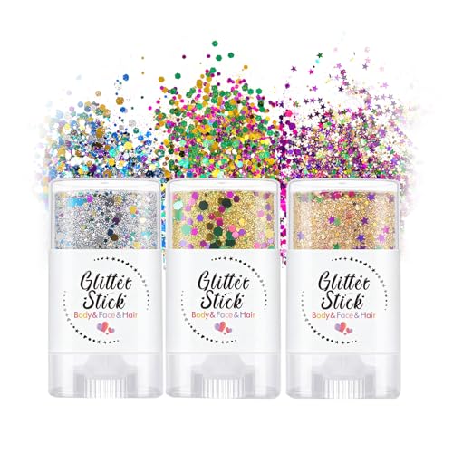 Holographic Glitter Gel for Face & Body – Waterproof Chunky Sparkles