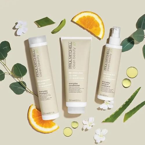 Paul Mitchell Clean Beauty Everyday Shampoo, Boosts Shine, Adds Body, For All Hair Types