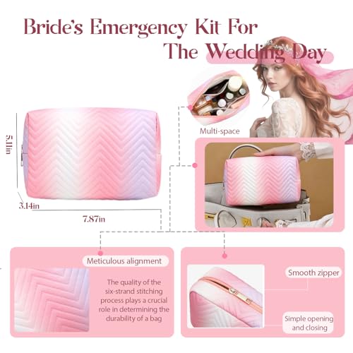 Wedding Emergency Kit for Bride,Wedding Day Essentials for Women, 60+ Bridal Emergency Kit for Wedding Day & Bridal Party
