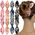 4 Pack Rabbit Ear Bun Maker Hair Twister Styling Tool