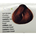 Salermvison Hair Coloring Cream #5.735 Light Brown Brazilian Chocolate, 2.3 Ounce / 75 Milliliter