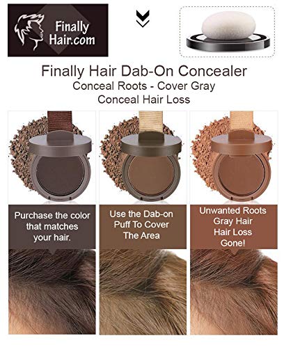 Finally Hair Fiber Concealer - Waterproof Hair Loss & Hairline Creator