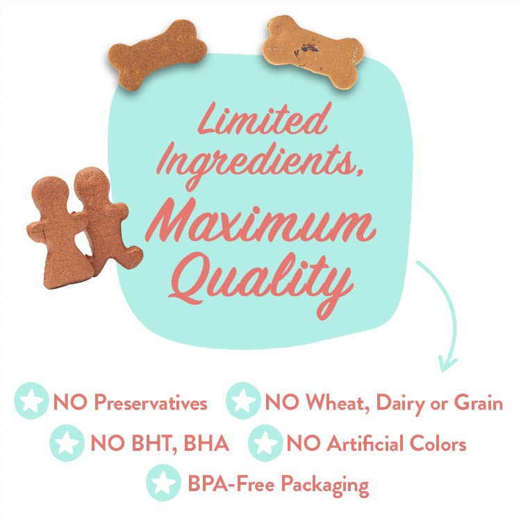 Portland Pet Food Company Bacon Healthy Dog Treats Multipack - Grain-Free, Human-Grade, Bacon Treats for Dogs - All Natural Dog Training Treats & Biscuits Made in The USA Only 3-Pack (5 oz)