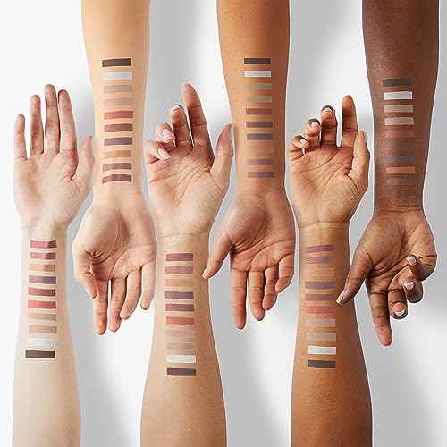 Pacifica Cocoa Nudes Mineral Eyeshadow Palette ? 10 Shades Eye Makeup Naked Mineral Eye Shadow - Earth-Tone Rich Chocolate & Praline Neutral Talc-Free Highly Pigmented Cocoa Butter Clean Beauty Vegan