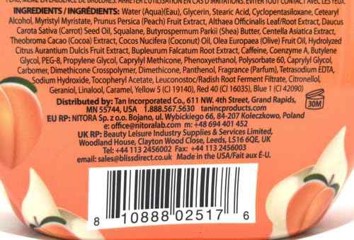 Brown Sugar Peaches & Cream 400X Double Dark Black Chocolate Bronzing Whip Tanning Lotion – Ultra Rich Skin Softening Formula for Deep, Long-Lasting Color – 13.5 oz