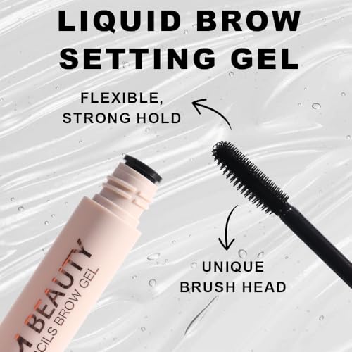Clear Eyebrow Gel - Long Lasting Lifting Hold, Waterproof
