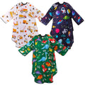 Kids Hair Cutting Cape with Sleeves - 3 Pack