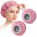 Heat Deep Conditioning Hair Cap with Aluminum Foil, 2-Pack