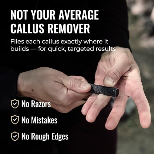 Callus Removal Kit for Hands - 4" File & Salve Balm