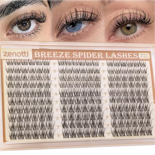 Spider Breeze Lash Clusters DD Curl 180PCS Eyelash Extensions