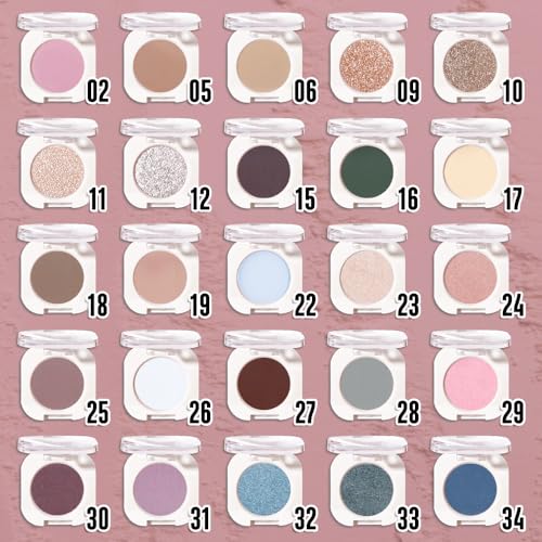 Champagne Shimmer Single Eyeshadow - Pigmented & Waterproof