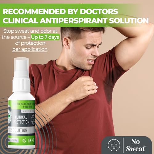 Maximum Strength Antiperspirant Spray for Excessive Sweating - 50ml