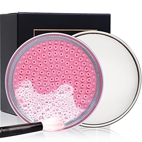 DUcare Solid Makeup Brush Cleaner Soap with Mat Pad