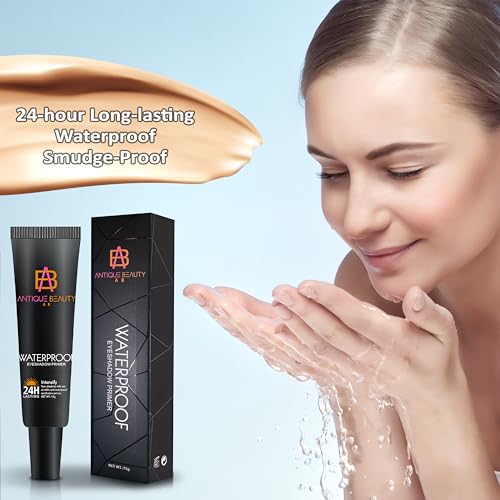 Waterproof Eyeshadow Primer for Oily Eyelids – 24H Long Lasting