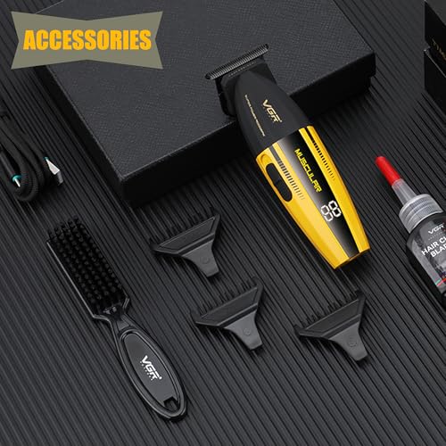 VGR 285T Professional Beard Trimmer for Men, Ceramic Blade