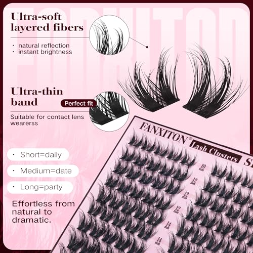 Manga Lash Clusters 10-16mm Fluffy Spike Eyelash Extensions
