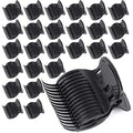 Hot Roller Clips - 24 Pack Hair Curler Replacement Claw Clips (Black)
