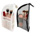 2 Pack Standing Toiletry Bag, Waterproof EVA Travel Organizer