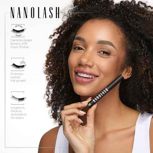 Nanolash Eyelash Serum 3ml - Conditioner for eyelash. Eyelash booster for long, dense and beautiful eyelashes in 30 days!