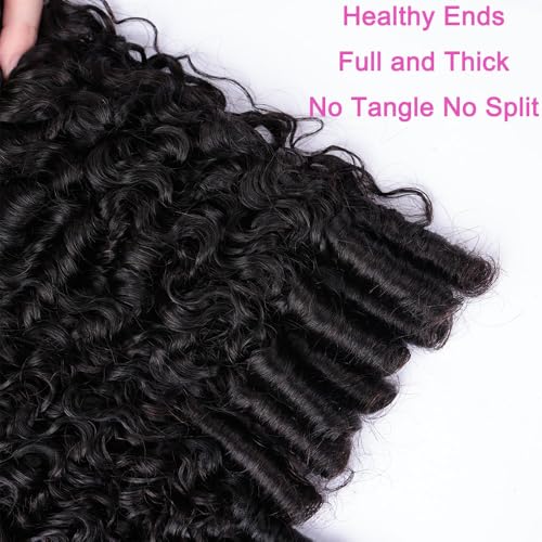 Burmese Curly Human Hair Bundles 18-22" 3C4A Unprocessed