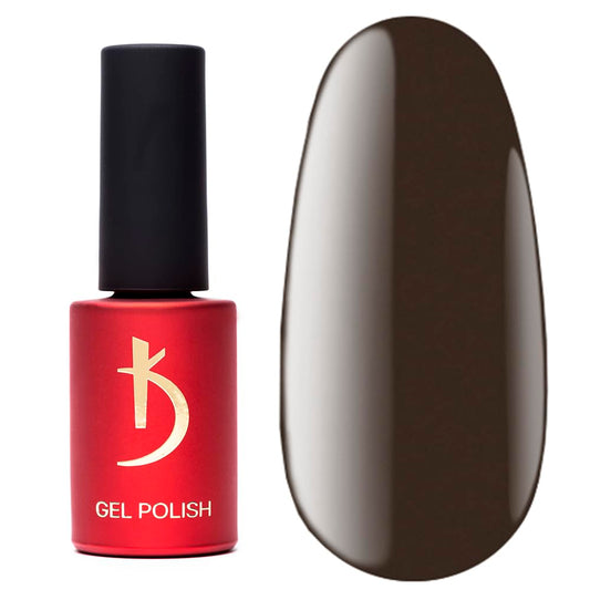 Kodi Professional CAPPUCCINO series Gel Nail Polish Color 8ml. Nude Beige French (0.27 fl oz) Gel LED/UV Nail Coat Soak Off Original (120 CN, 8ml. (dark coffee))