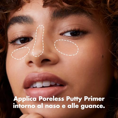 e.l.f. Poreless Face Primer, Skin-Perfecting & Lightweight, Long Lasting, Smooths & Preps to Create Flawless Base, Infused with Tea Tree and Vitamins A & E, 0.74 oz (21g)