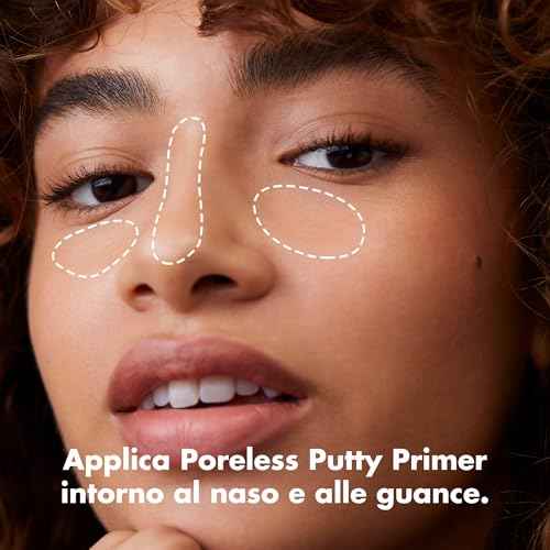 e.l.f. Poreless Face Primer, Skin-Perfecting & Lightweight, Long Lasting, Smooths & Preps to Create Flawless Base, Infused with Tea Tree and Vitamins A & E, 2 Fl Oz