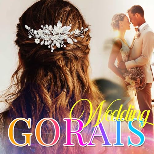 Bridal Hair Comb with Pearls & Crystals - Wedding Hair Piece