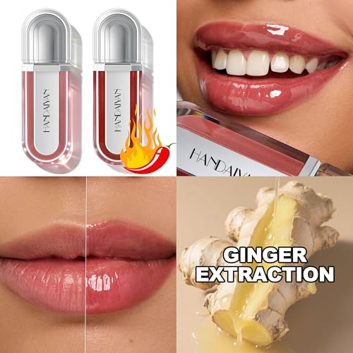 Beauty Glazed 3D Hydra Lip Gloss - Plumping & Hydrating Crystal Pink