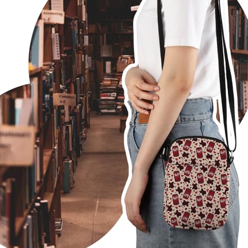Dr P Crossbody Bag for Soda Lovers - Perfect Gift