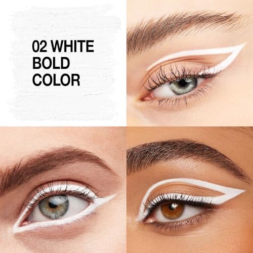 4-Color Eyeliner Pencil Set - Waterproof Gel Liner